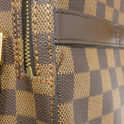 Pre-owned Louis Vuitton Ebene Coated Canvas Shoulder Bag ()