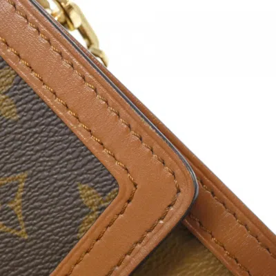 Pre-owned Louis Vuitton Marron Coated Canvas Shoulder Bag ()