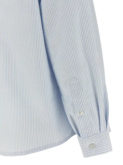 Apc Boyfriend Shirt And Blouse Light Blue In Blue