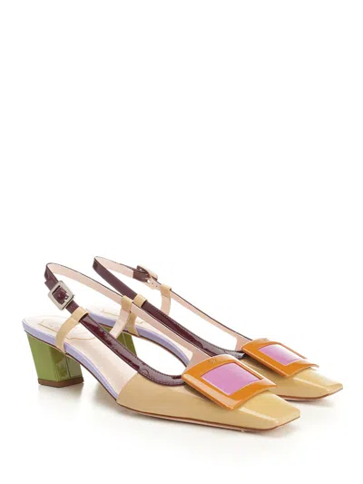 Roger Vivier Belle Vivier Pumps Multicolor In Neutral