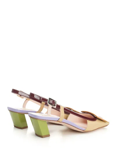 Roger Vivier Belle Vivier Pumps Multicolor In Neutral