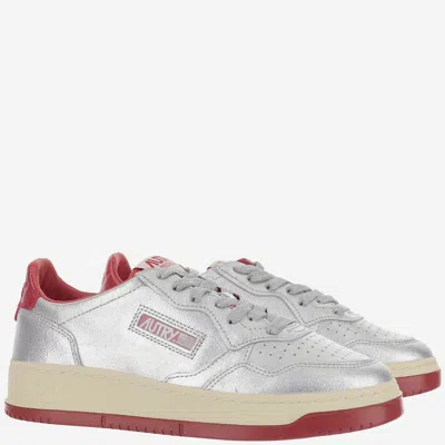 Autry Medalist Low Sneakers In Gray