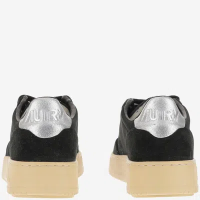 Autry Medalist Low Sneakers In Black