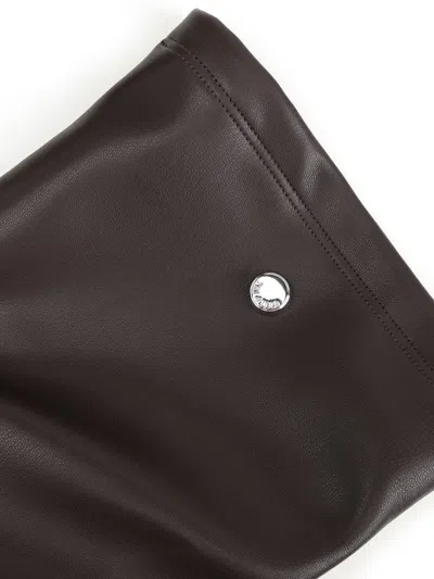 Attico Thigh High Boot Robin Otk In Brown