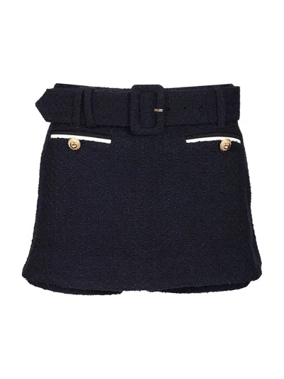 Self-portrait Skirts In Blue