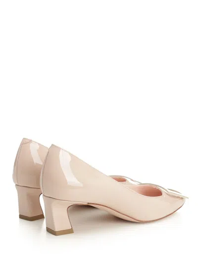 Roger Vivier Dec.trompette T.45 Pumps Beige