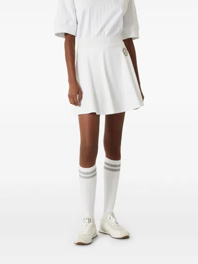Brunello Cucinelli Women Cotton Mini Skirt