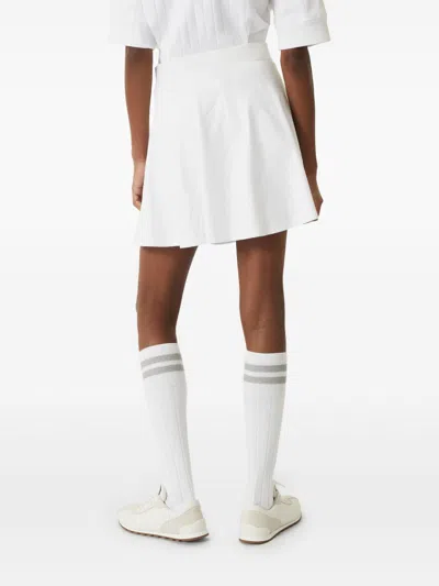 Brunello Cucinelli Women Cotton Mini Skirt