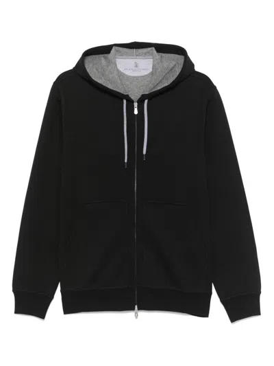 Brunello Cucinelli Hoodie Cotton Drawstring