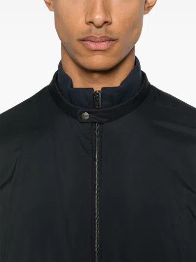 Herno `ecoage` Bomber Jacket In Black