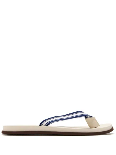 Brunello Cucinelli Flip-flops With Grosgrain In Neutral
