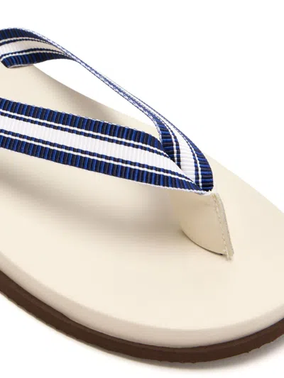 Brunello Cucinelli Flip-flops With Grosgrain In Neutral