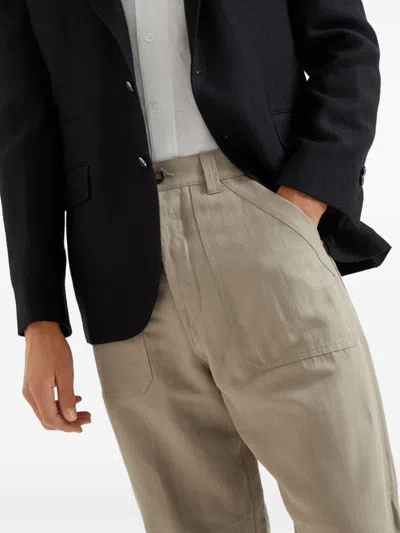 Brunello Cucinelli Relaxed Fit Trousers