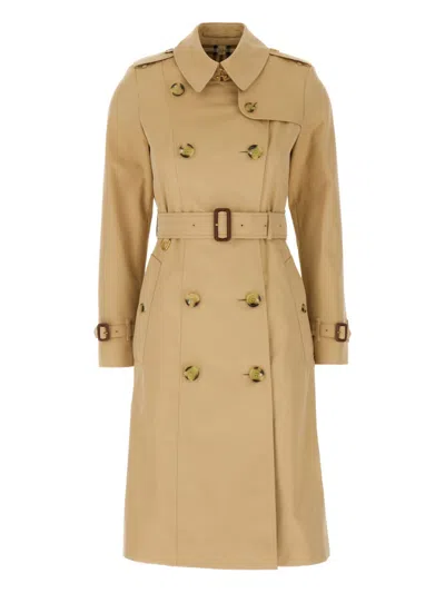 Burberry The Long Waterloo Heritage Trench Coat In Brown