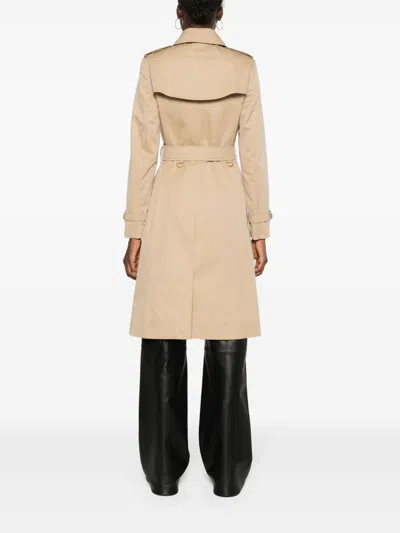 Burberry The Long Waterloo Heritage Trench Coat In Brown