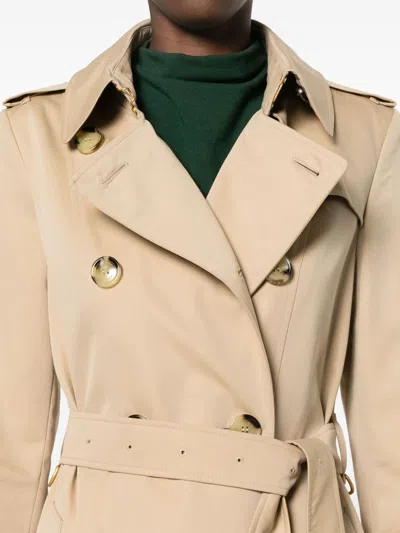 Burberry The Long Waterloo Heritage Trench Coat In Brown