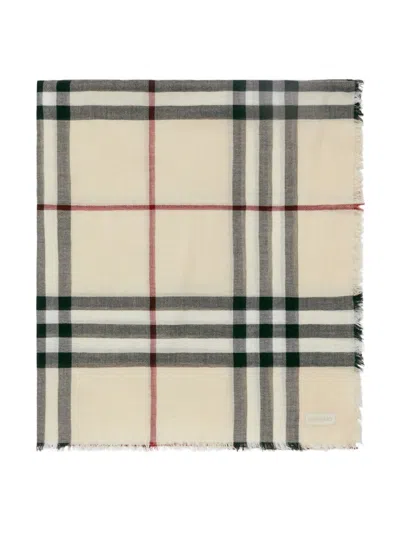 Burberry Women's Check Motif Scarf