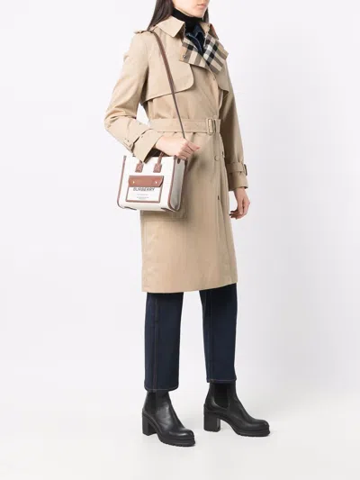 Burberry Women Pocket Mini Tote Bag