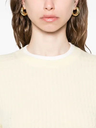 Sandro Layered T-shirt In White