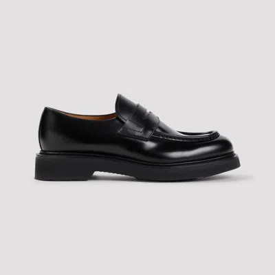 Church's Lynton Calf Leather Penny Loafers In Black