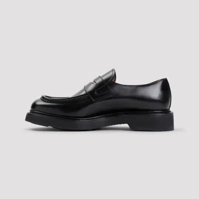 Church's Lynton Calf Leather Penny Loafers In Black