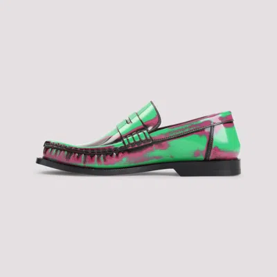 Loewe Campo Loafer In Brushed Calfskin