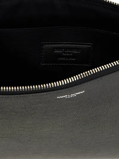 Saint Laurent Logo I-pad Holder Hi-tech Black