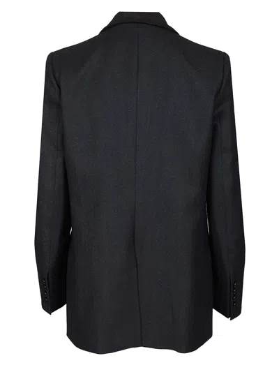 Blazé Milano Maine Everyday Double Blazer Jackets Blue In Black