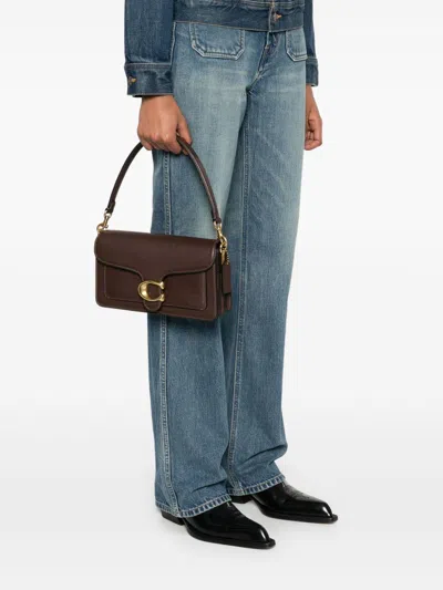 Coach Tabby 26 Leather Shoulder Bag In Brown
