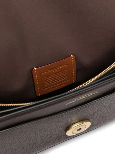 Coach Tabby 26 Leather Shoulder Bag In Brown