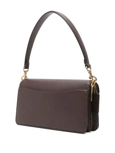 Coach Tabby 26 Leather Shoulder Bag In Brown