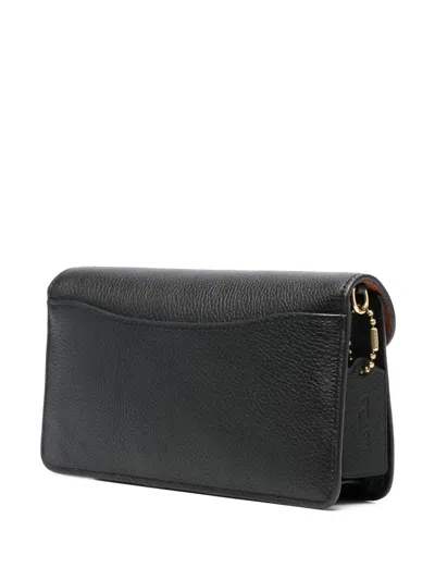Coach Tabby Chain Leather Clutch