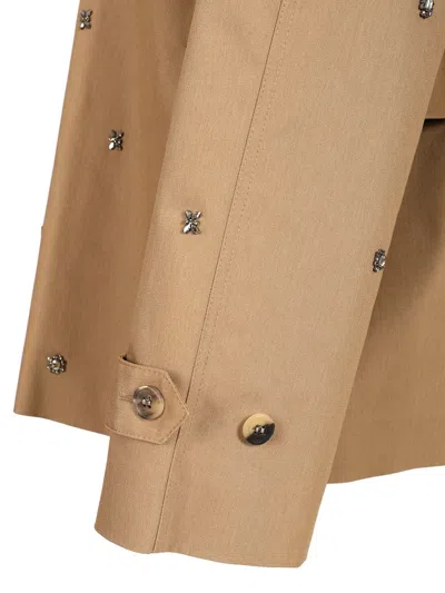 Golden Goose Oversized Trench Coat Shirts Beige