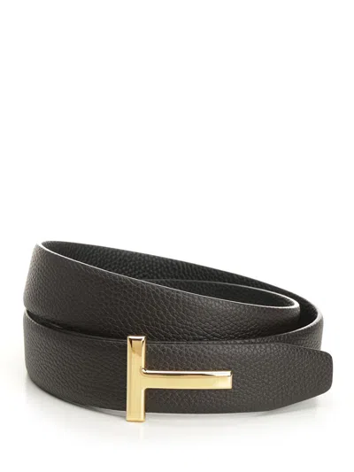 Tom Ford Reversible Belt Belts Black