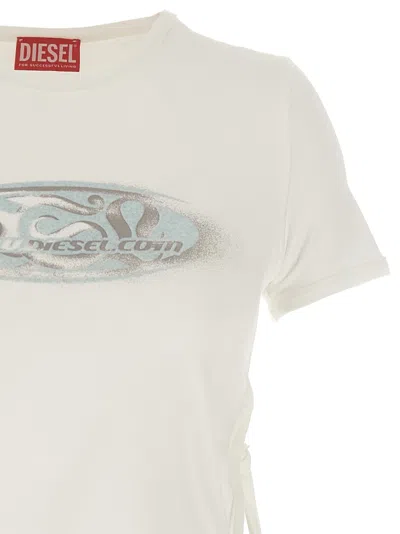 Diesel T-laya T-shirt White In White