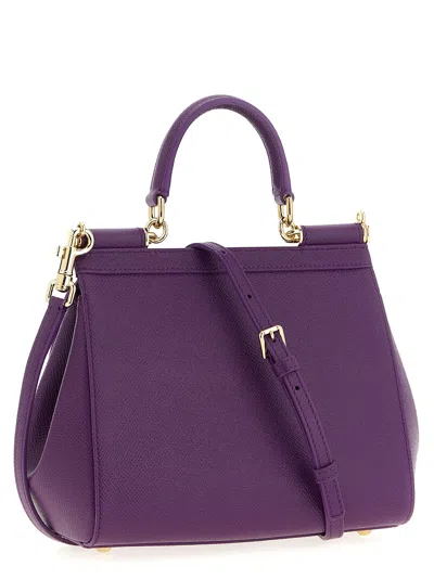 Dolce & Gabbana Large Shoulder Bag Gold-tone Hardware