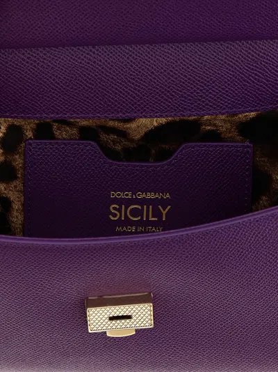 Dolce & Gabbana Large Shoulder Bag Gold-tone Hardware