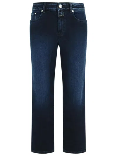 Closed Milo Midnight Blue Cotton Jeans In Blue