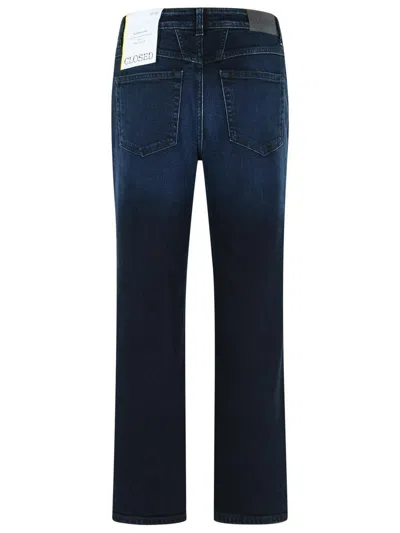 Closed Milo Midnight Blue Cotton Jeans In Blue