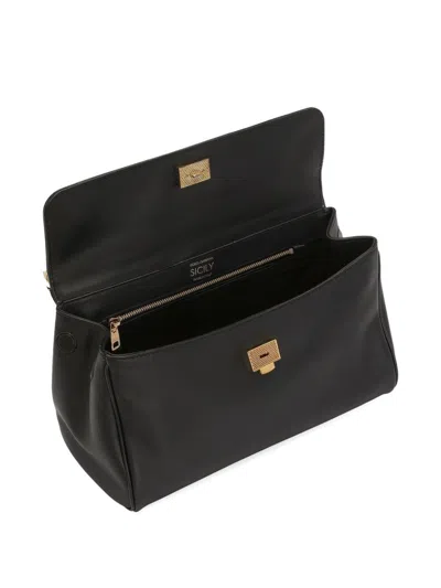 Dolce & Gabbana Women Sicily Soft Leather Handbag
