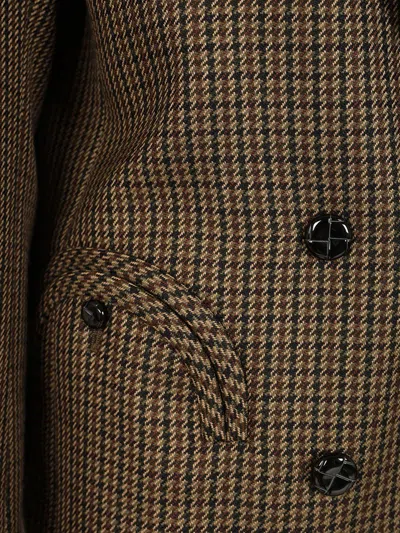 Blazé Milano Zemi Everynight Double Blazer Jackets Brown In Brown