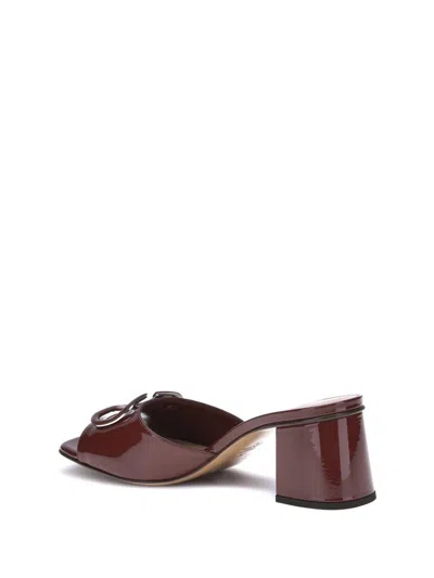 Valentino Square Toe High Heel Sandals