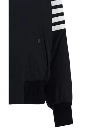 Thom Browne 4-bar Plain Weave Suiting Bomber Jacket