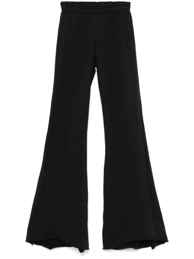 Entire Studios Heavy Flare Soot Clothing In Black
