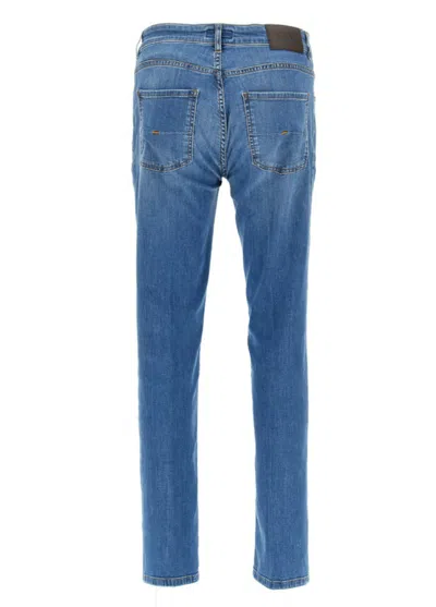 Fay 5 Pocket Jeans In Blue