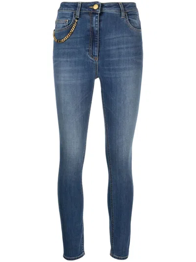 Elisabetta Franchi Cotton Jeans In Blue