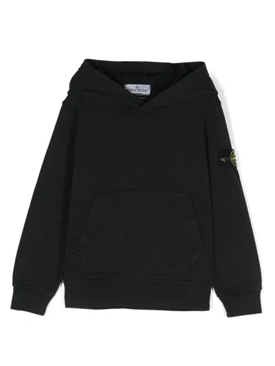 Stone Island Sweatshirt In Black  