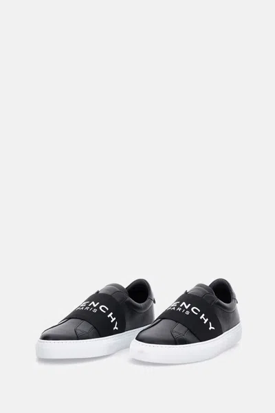 Givenchy Leather Sneakers In Black