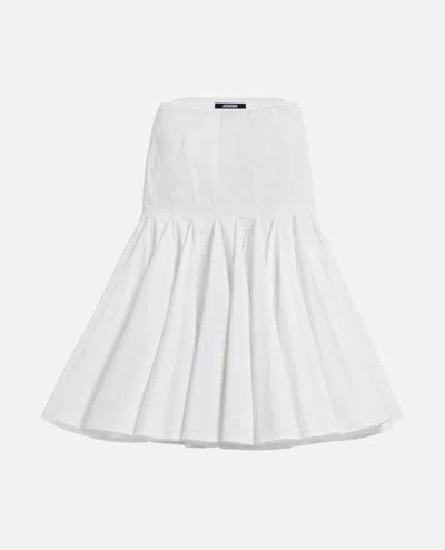 Jacquemus The Castagna Dress In White