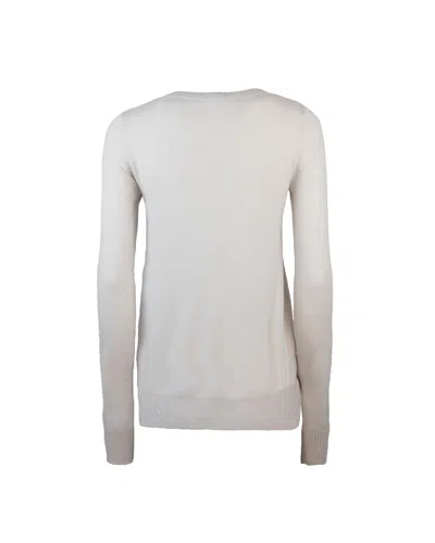 S Max Mara White Idoneo Jersey In White